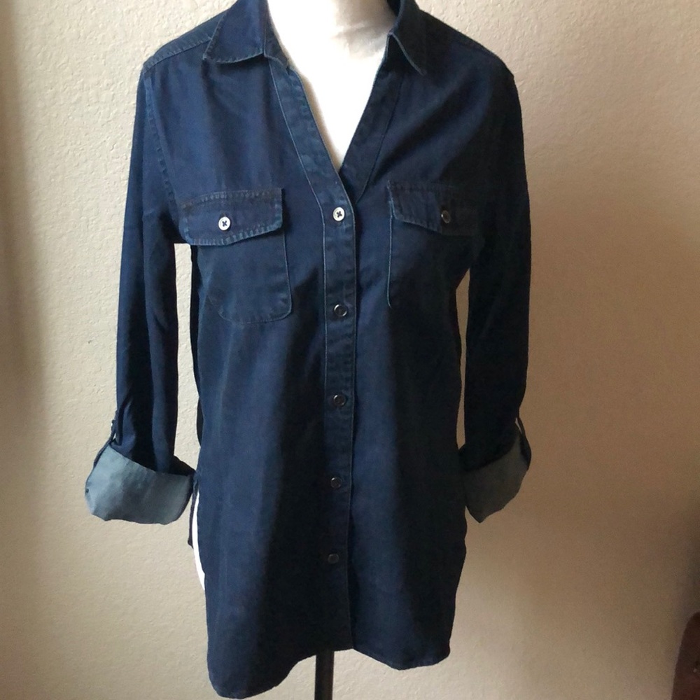 NYDJ Denim Top (NWOT)